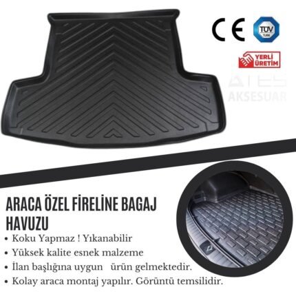 Dacia Duster Fireline Bagaj Havuzu 4*4 2010 Sonrası