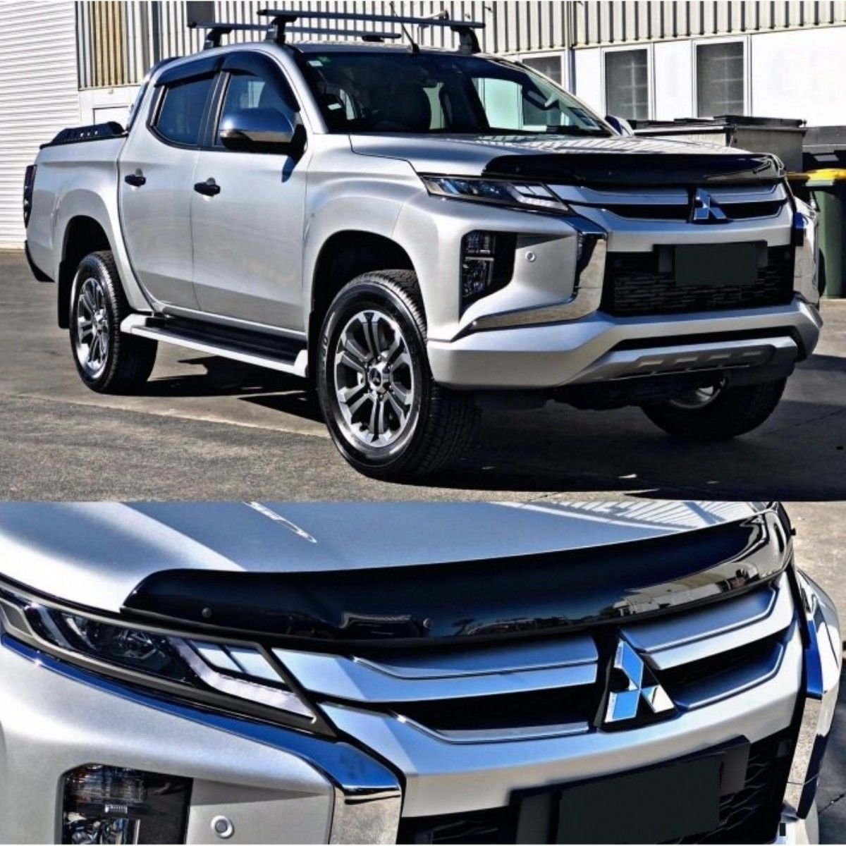 7188.jpg Mitsubishi L200 Kaput Rüzgarlığı - Görsel 1