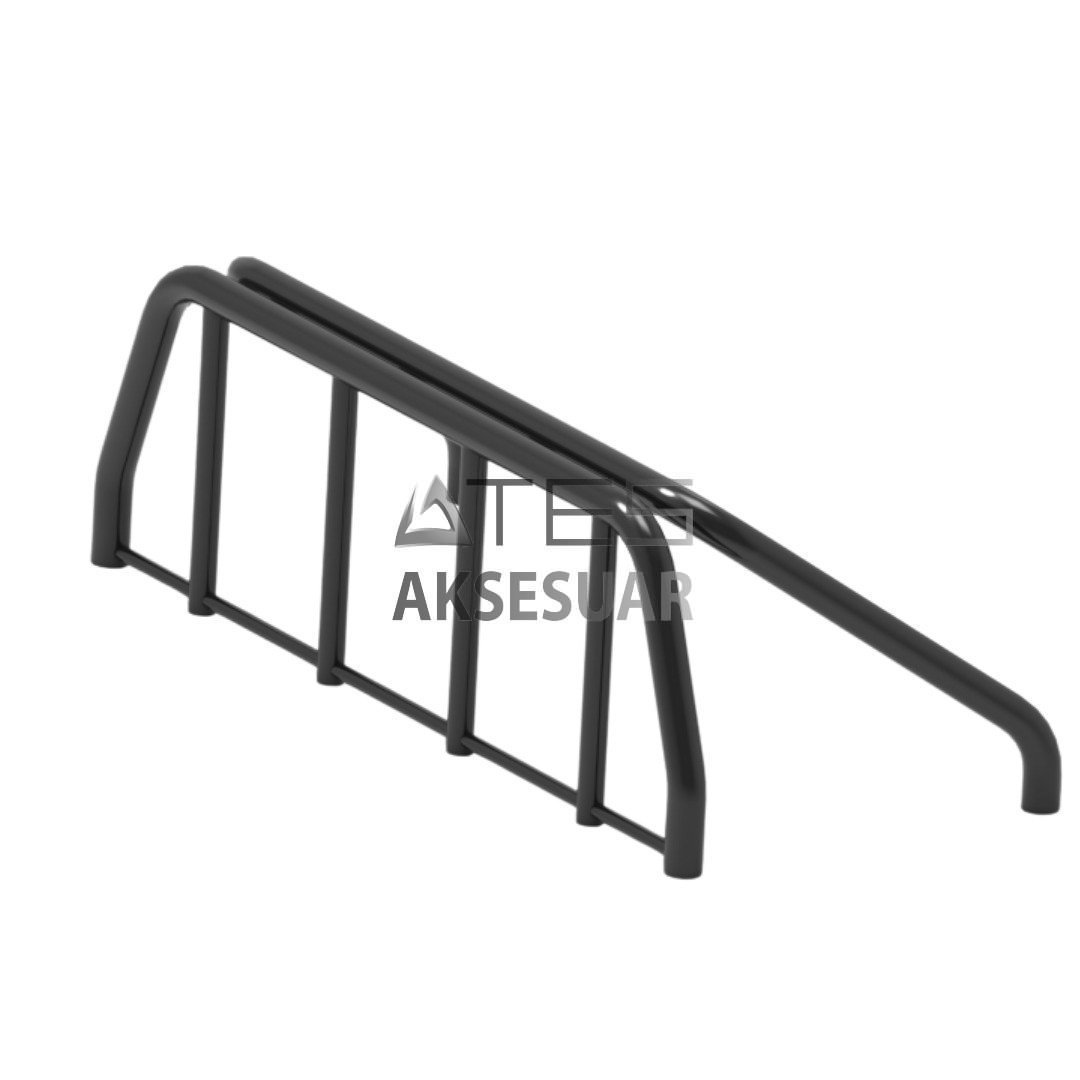 92d96c24-26a6-424b-9607-d0c4fe87677b-2.jpg ISUZU D-MAX 2007-2012 HOLO BLACK Pickup Boru Tip Rollbar - Görsel 1