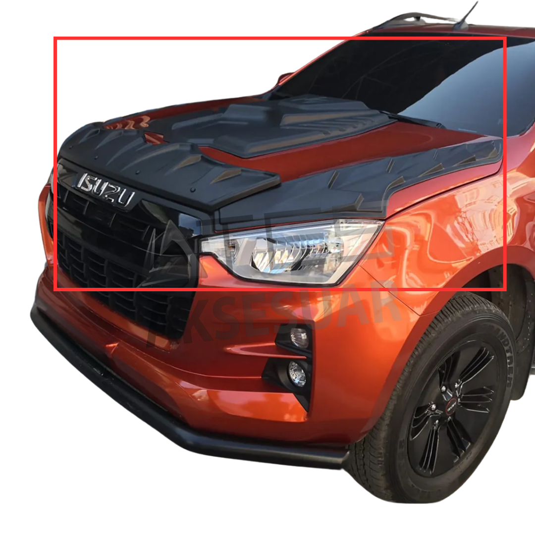 isuzu-d-max-kaput-kaplama-bodykit.png İsuzu D-Max Kaput Kaplama Bodykit Dragon + Scopp - Görsel 1