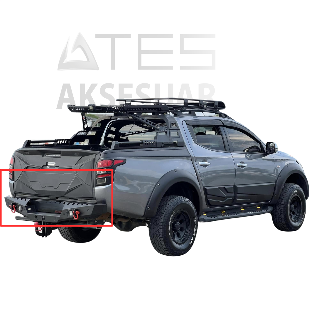 l200-arka-celik-tampon-ates-aksesuar-6.png Mitsubishi L200 Sepetli Rollbar - Görsel 1