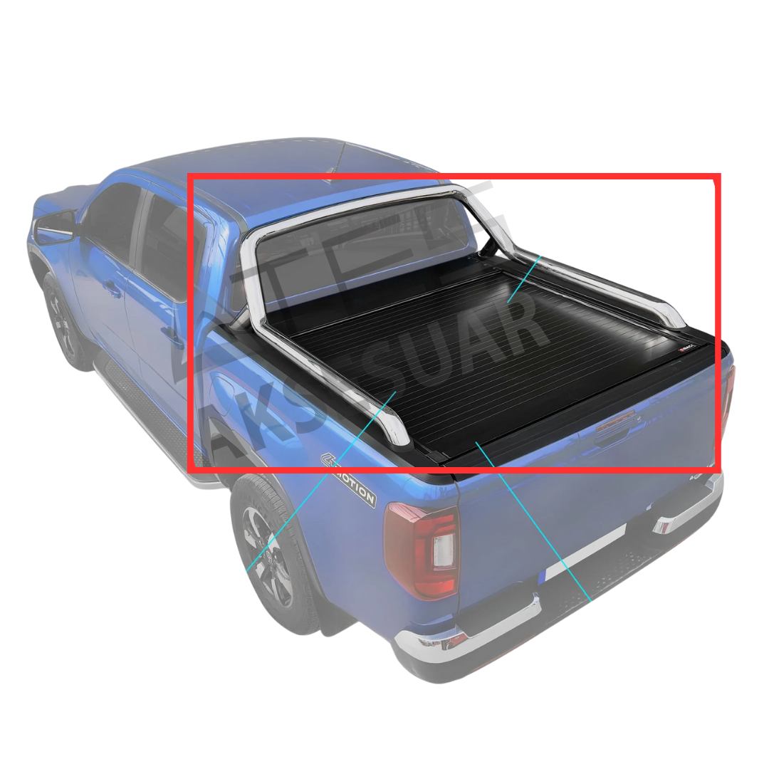 volkswagen-amarok-rollbar-3.png Volkswagen Amarok Orjinal Rollbar Krom - Görsel 1