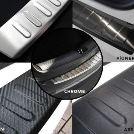 Volkswagen Amarok  Arka Tampon Koruması Paslanmaz Çelik / Mat / Karbon / Siyah Krom / ABS Siyah